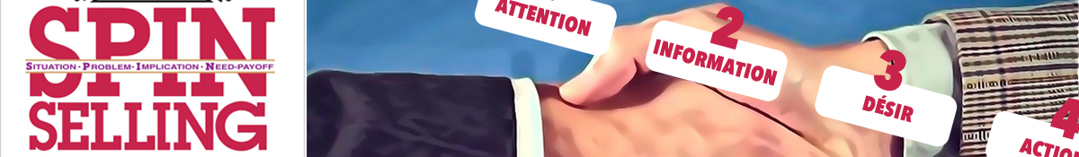 Améliorez les ventes de votre site e-commerce avec la méthode de vente AIDA et le concept du « Spin selling » !